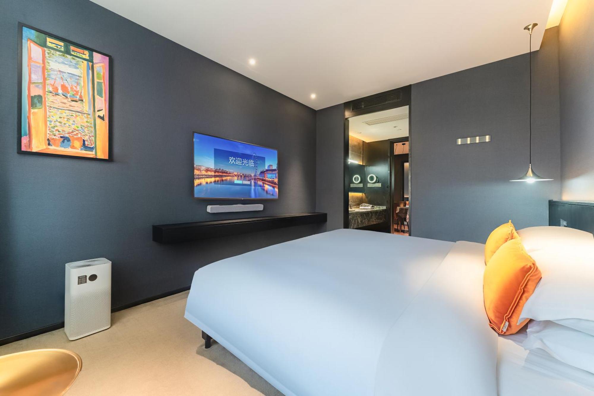 Hesu Designer Hotel & Suites -Near Xi'An Drum Tower And Yongning Gate -Free Laundry Luggage Storage -Kitty Cafe With Freshly Ground Coffee -24H Front Desk -English Service Екстериор снимка