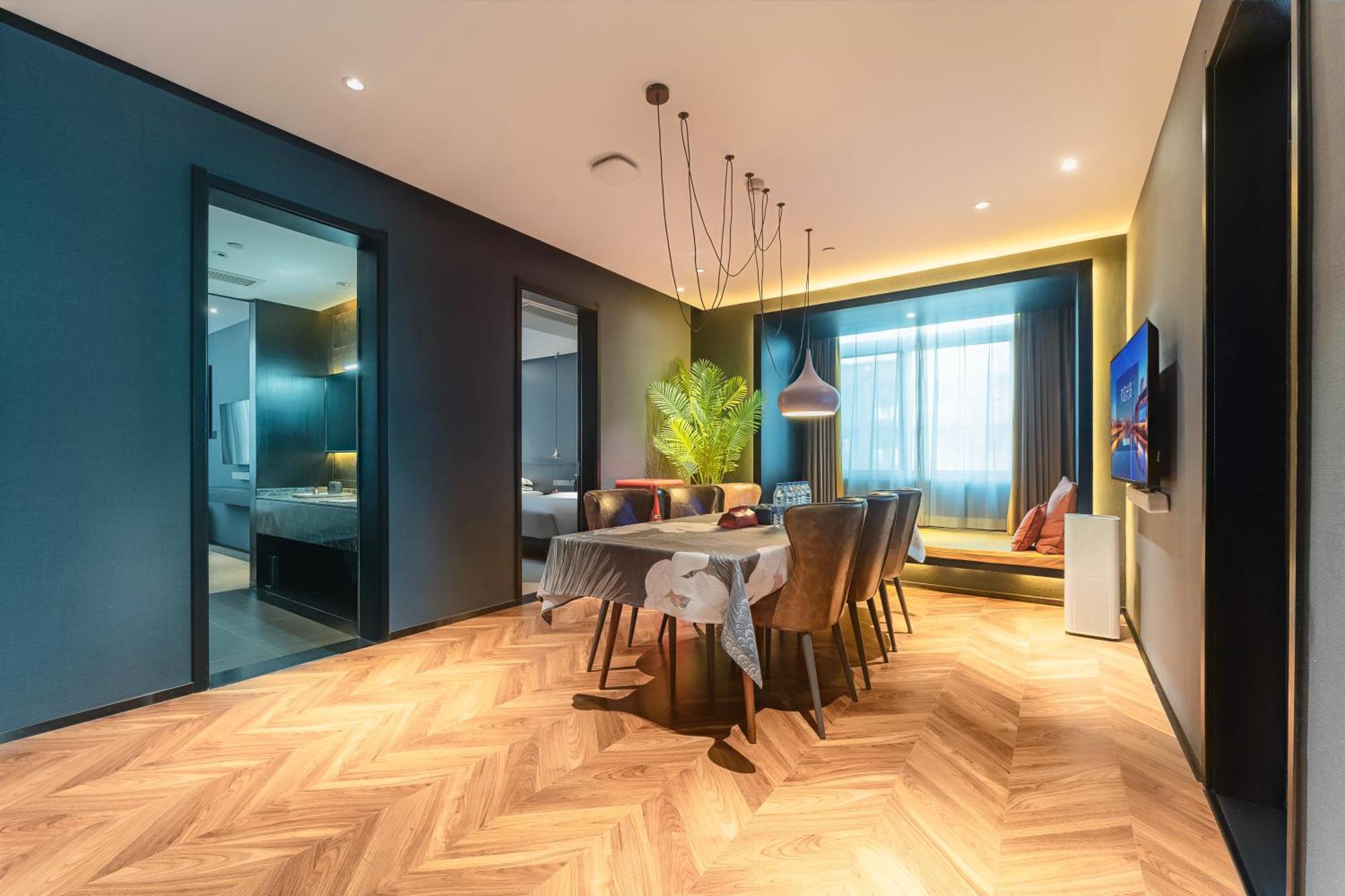 Hesu Designer Hotel & Suites -Near Xi'An Drum Tower And Yongning Gate -Free Laundry Luggage Storage -Kitty Cafe With Freshly Ground Coffee -24H Front Desk -English Service Екстериор снимка