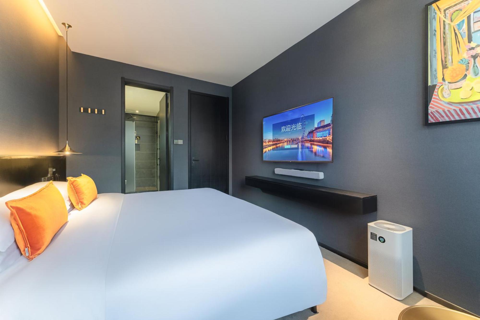 Hesu Designer Hotel & Suites -Near Xi'An Drum Tower And Yongning Gate -Free Laundry Luggage Storage -Kitty Cafe With Freshly Ground Coffee -24H Front Desk -English Service Екстериор снимка