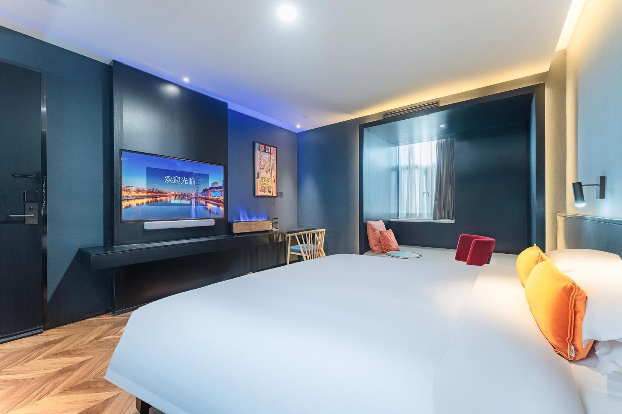 Hesu Designer Hotel & Suites -Near Xi'An Drum Tower And Yongning Gate -Free Laundry Luggage Storage -Kitty Cafe With Freshly Ground Coffee -24H Front Desk -English Service Екстериор снимка