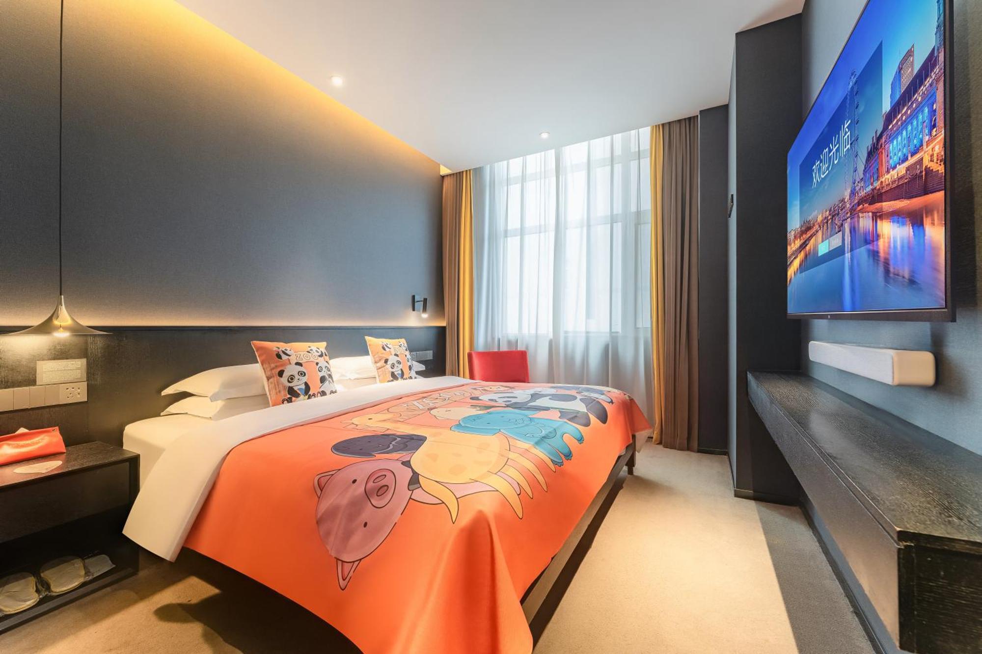 Hesu Designer Hotel & Suites -Near Xi'An Drum Tower And Yongning Gate -Free Laundry Luggage Storage -Kitty Cafe With Freshly Ground Coffee -24H Front Desk -English Service Екстериор снимка