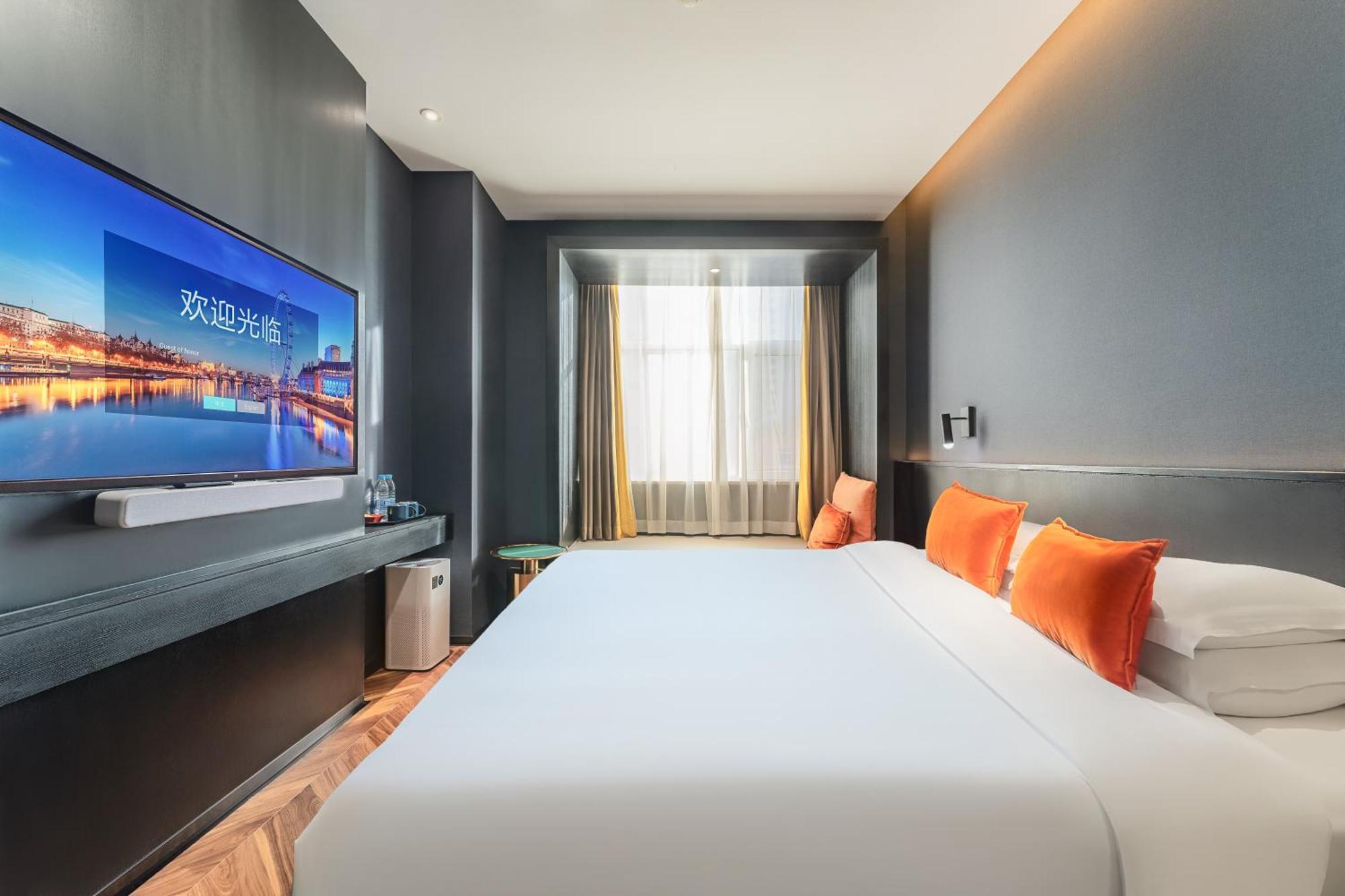 Hesu Designer Hotel & Suites -Near Xi'An Drum Tower And Yongning Gate -Free Laundry Luggage Storage -Kitty Cafe With Freshly Ground Coffee -24H Front Desk -English Service Екстериор снимка